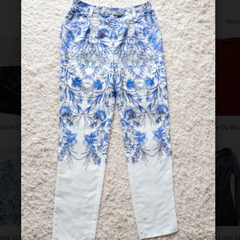 Exclusive Print - "Weird Science" Pants, Cameo, XS